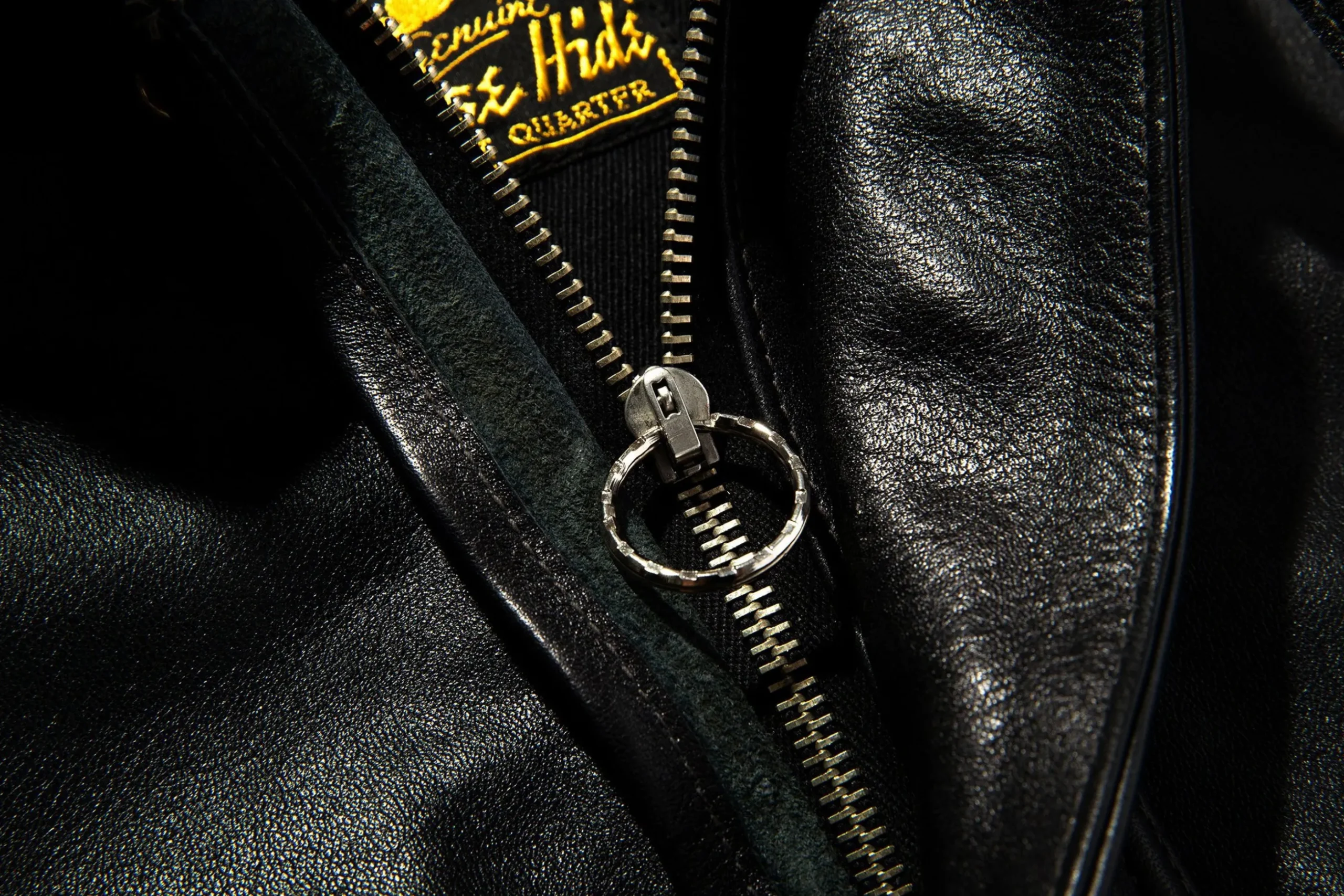 Leather-Joe McCoy Leather Enduro Trial Jacket Black