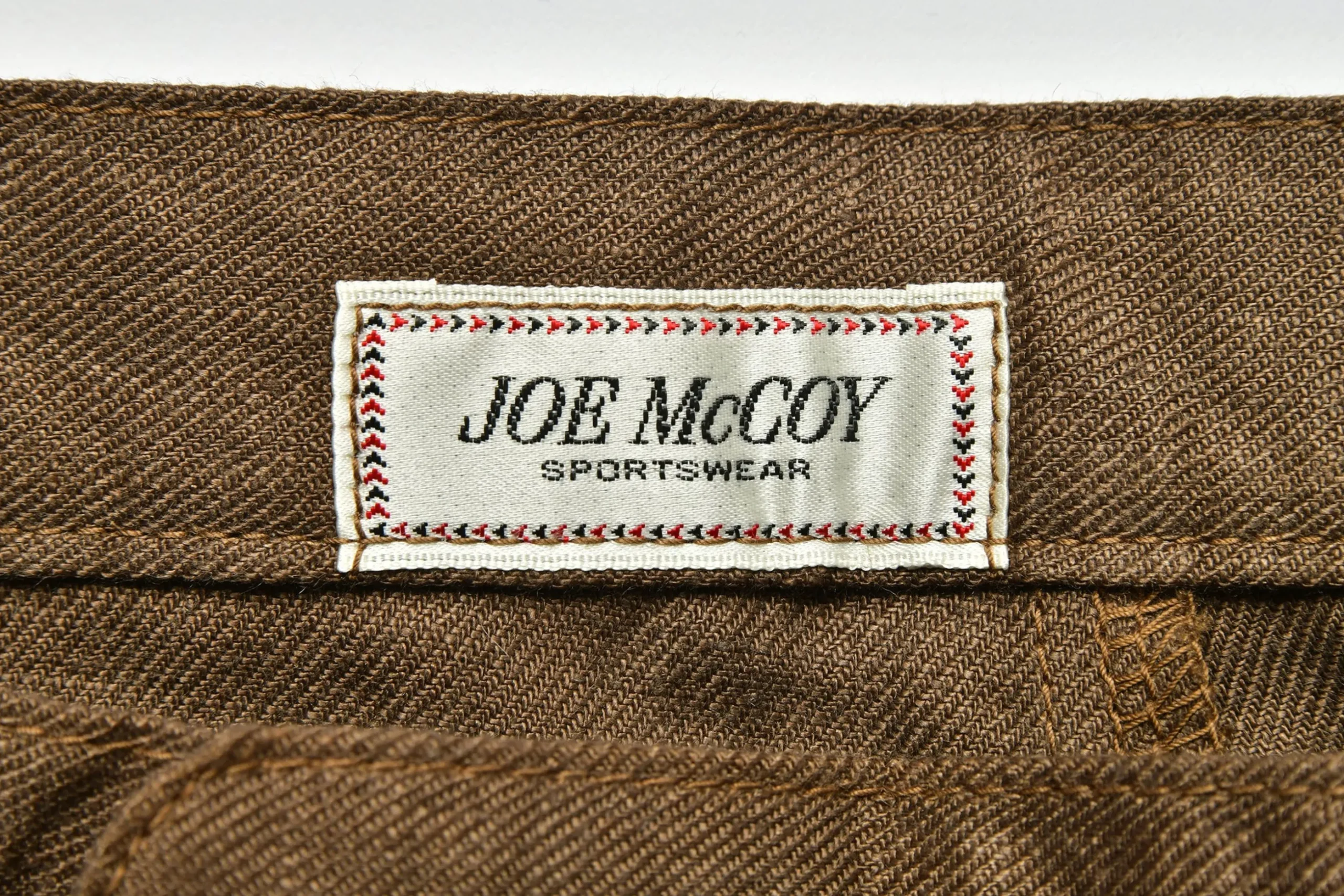 Shorts-Joe McCoy Linen Pleated Short Pants Brown