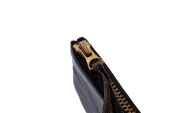 Leather Goods-The Real McCoy's Mccoy'S Horsehide Wallet Black
