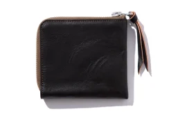 Leather Goods-The Real McCoy's Mccoy'S Horsehide Wallet Brown