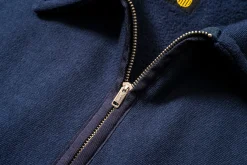 Sweatshirts-The Real McCoy's Military 1/4 Zip Sweatshirt / Usafa Navy
