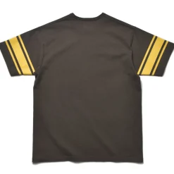 T-Shirts-The Real McCoy's Military Athletic Tee / West Point 032 Charcoal