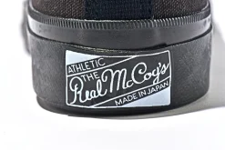 Footwear-The Real McCoy's Military Canvas Training Shoes 030 Black