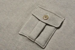 Sweatshirts-The Real McCoy's Military Pocket Sweatshirt 013 Oatmeal
