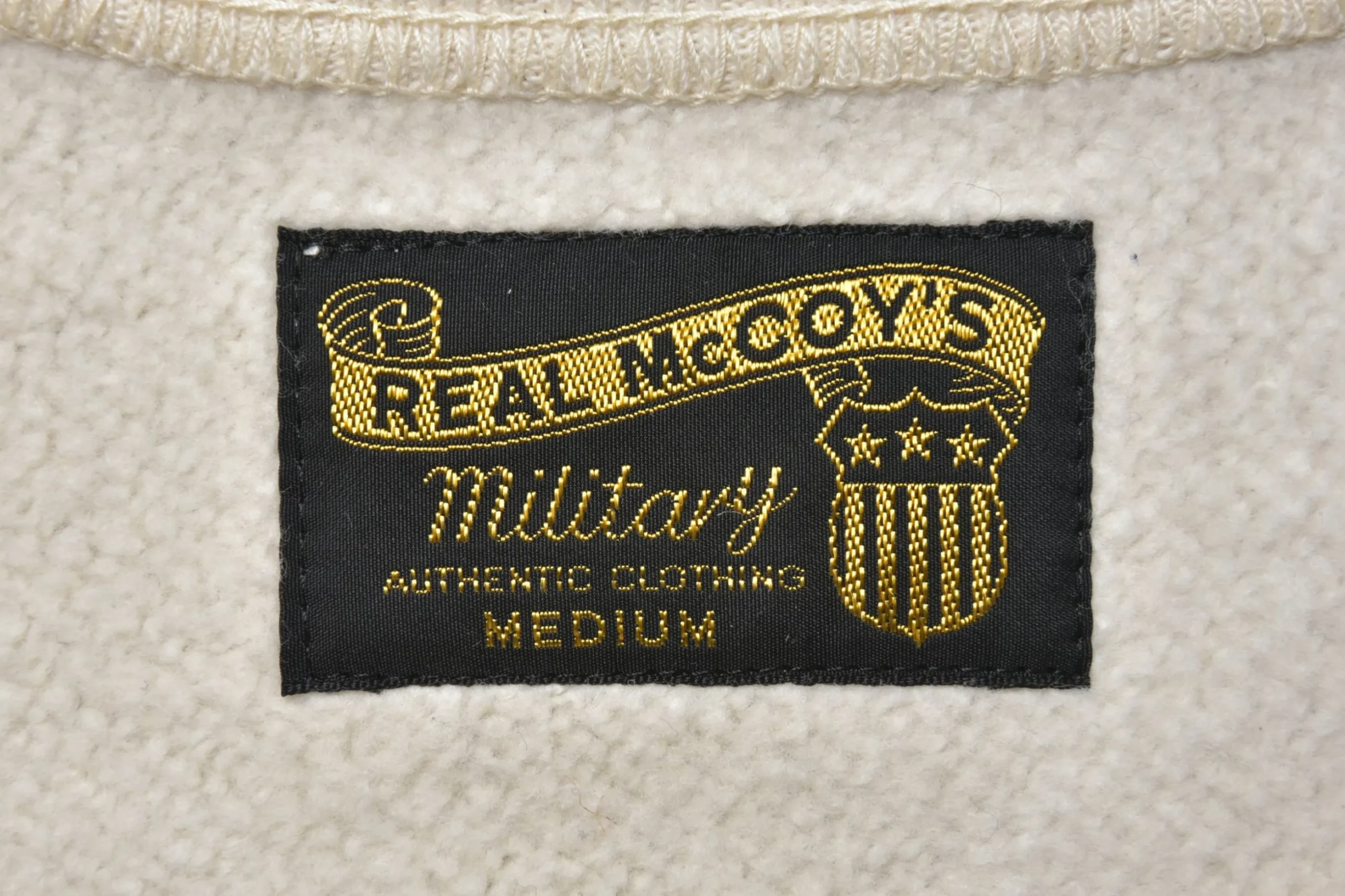 Sweatshirts-The Real McCoy's Military Print Sweatshirt / Hmc Tanker Oatmeal