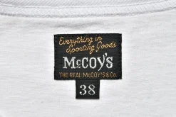 T-Shirts-The Real McCoy's Military Tee / Fort Ord 010 White