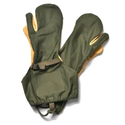 Gloves-The Real McCoy's Mitten Shells, Trigger Finger M-1965 Olive