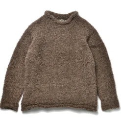 Knitwear-Joe McCoy Mockneck Mole Sweater 050 Brown