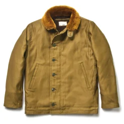 Military-The Real McCoy's N-1 Deck Jacket / Spl Khaki