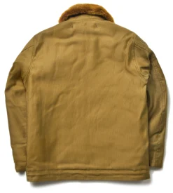 Military-The Real McCoy's N-1 Deck Jacket / Spl Khaki