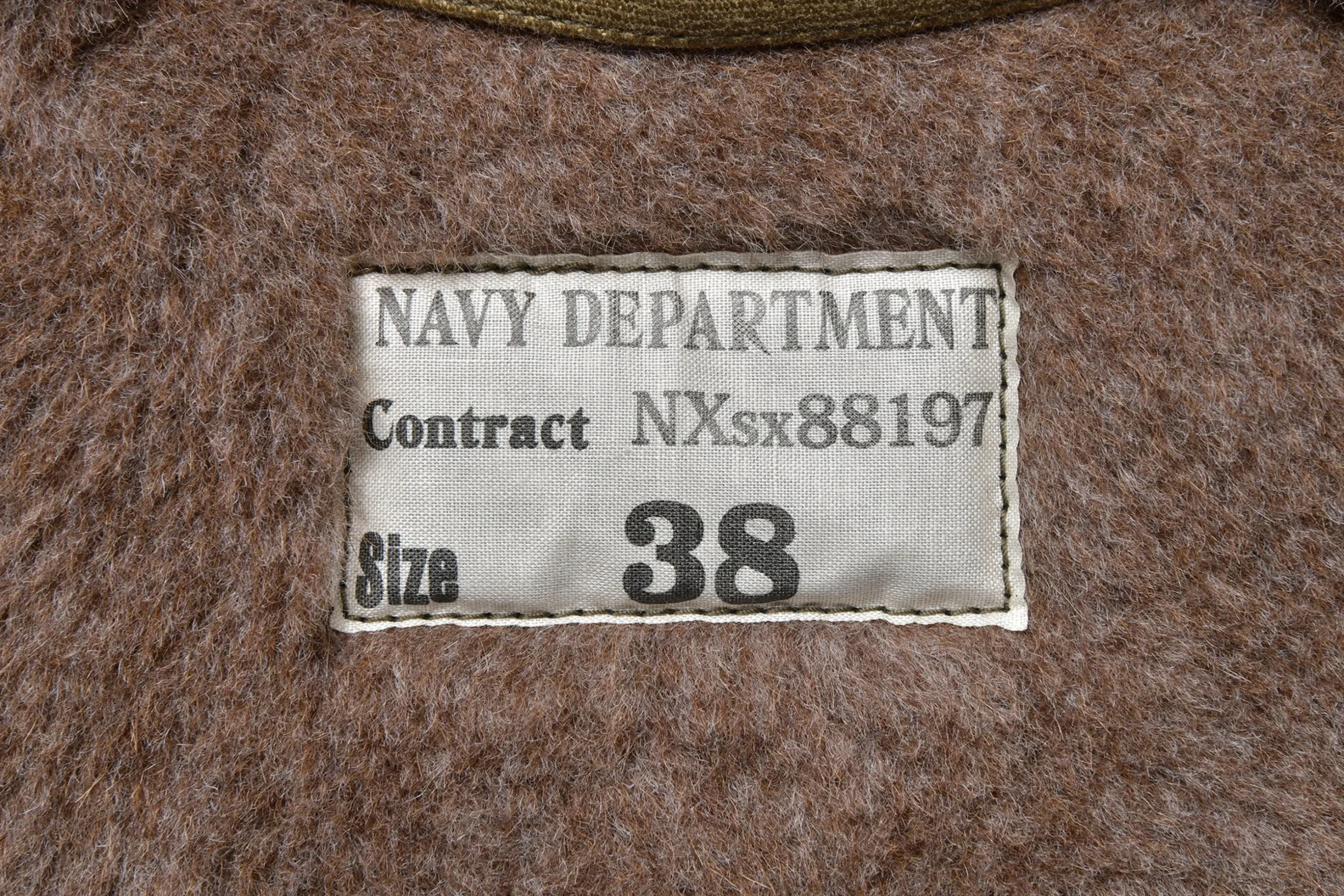 Military-The Real McCoy's N-1 Deck Jacket (Khaki) 040 Khaki