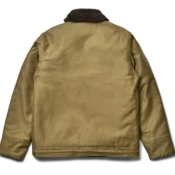 Military-The Real McCoy's N-1 Deck Jacket (Khaki)/ Stencil 040 Khaki