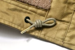 Military-The Real McCoy's N-1 Deck Jacket (Khaki)/ Stencil 040 Khaki