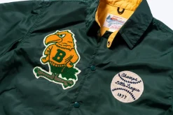 Recreation-Joe McCoy Nylon Coach Jacket / Birdies Forest