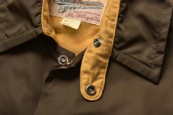 Recreation-Joe McCoy Nylon Coach Jacket / Indian 050 Brown