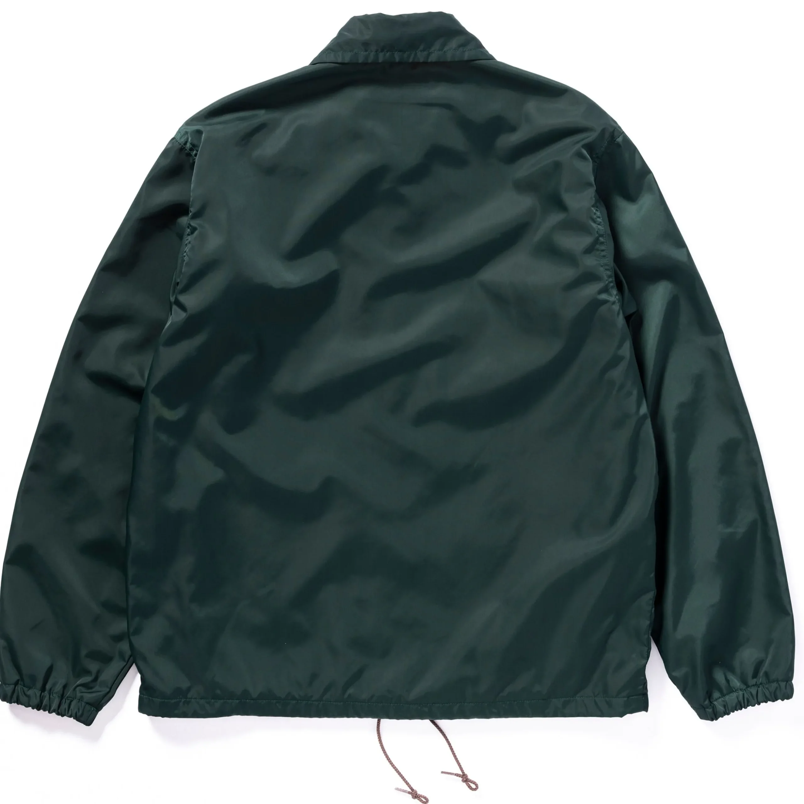Recreation-Joe McCoy Nylon Cotton Lined Coach Jacket Forest