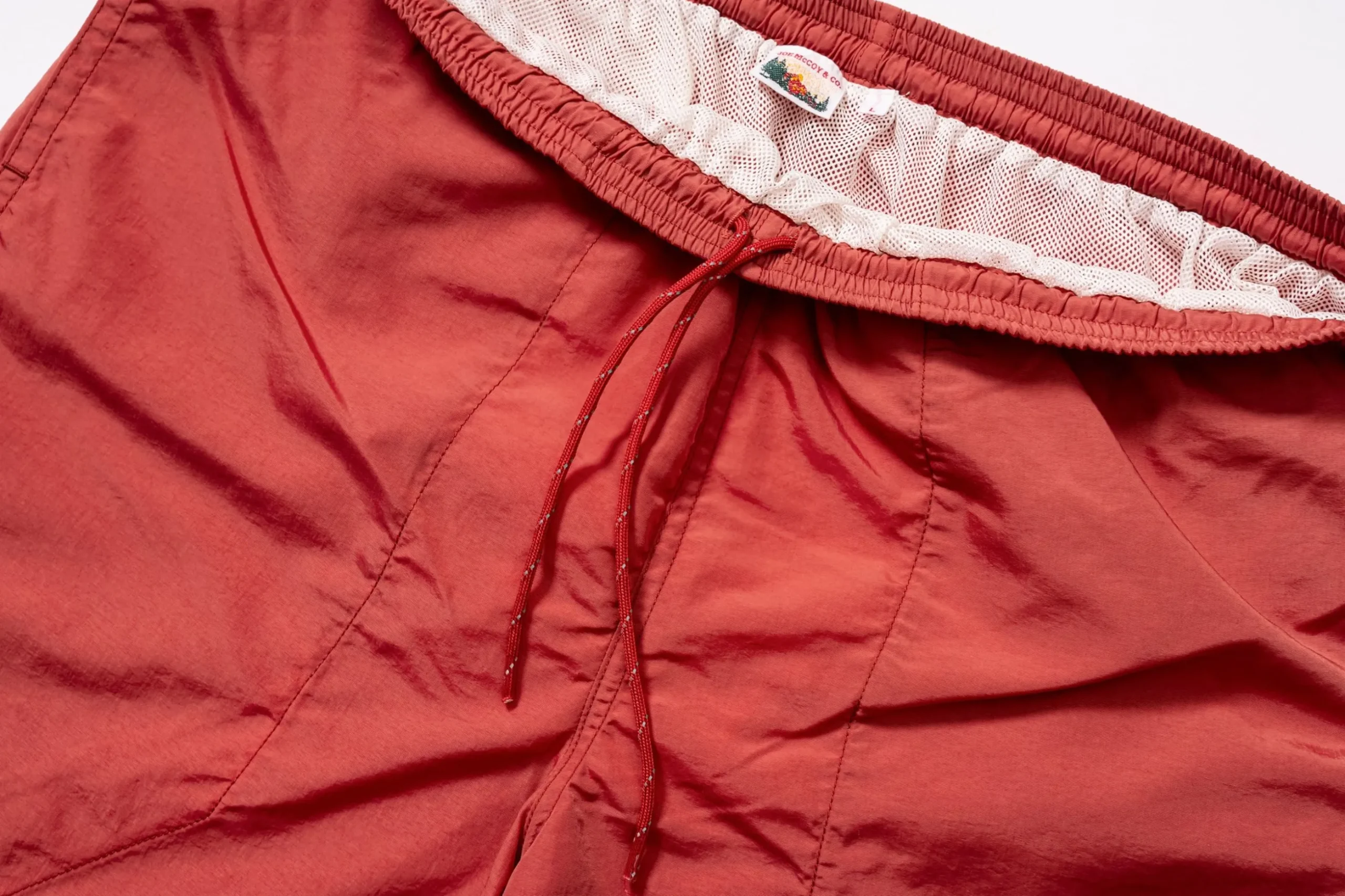 Shorts-Joe McCoy Nylon-Mesh Hiking Shorts 081 Salmon