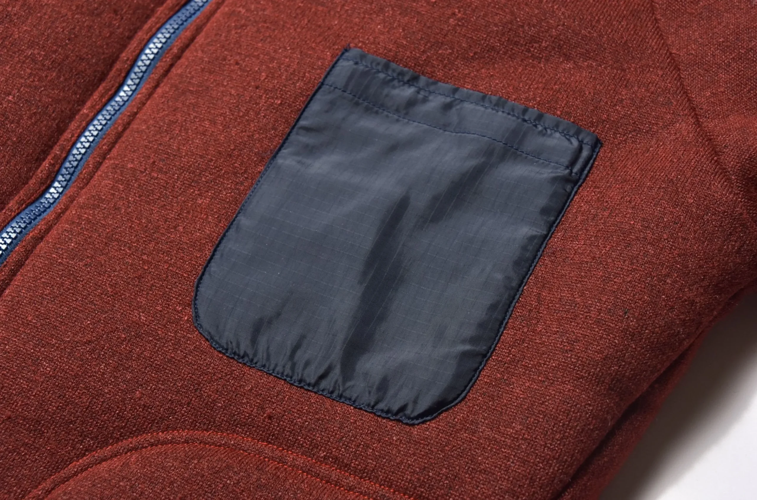 Recreation-Joe McCoy Outdoor Pile Cardigan Brick Red