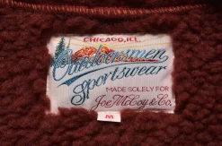 Recreation-Joe McCoy Outdoor Pile Cardigan Brick Red