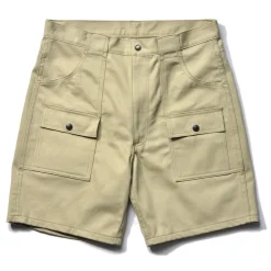 Shorts-Joe McCoy Outdoor Utility Shorts / Pique 14 Ivory