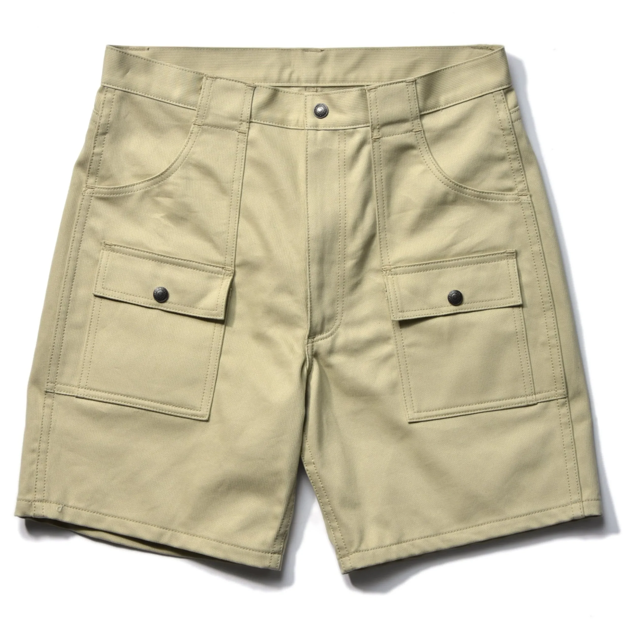 Shorts-Joe McCoy Outdoor Utility Shorts / Pique 14 Ivory