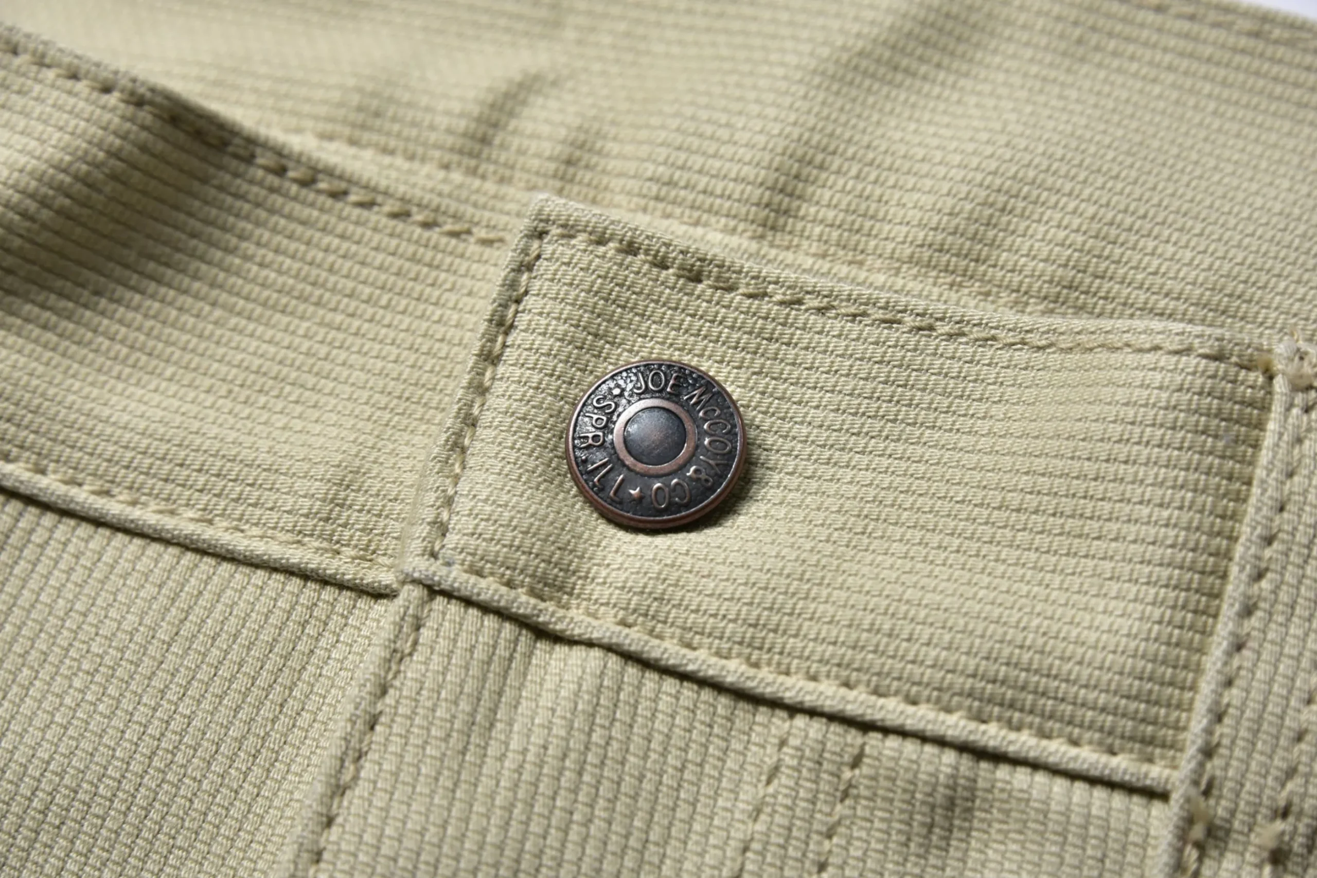 Shorts-Joe McCoy Outdoor Utility Shorts / Pique 14 Ivory