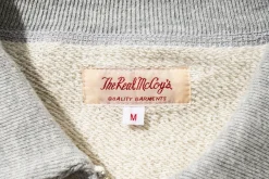 Sweatshirts-Joe McCoy 9Oz. Loopwheel Quarter-Zip Sweatshirt 028 Ash Grey