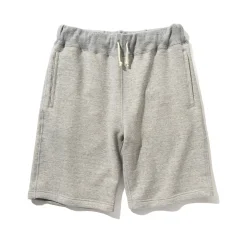 Shorts-Joe McCoy 9Oz. Loopwheel Sweatshorts 028 Ash Grey