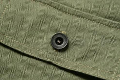 Military-The Real McCoy's P-44 Utility Coat 154 Sage Green