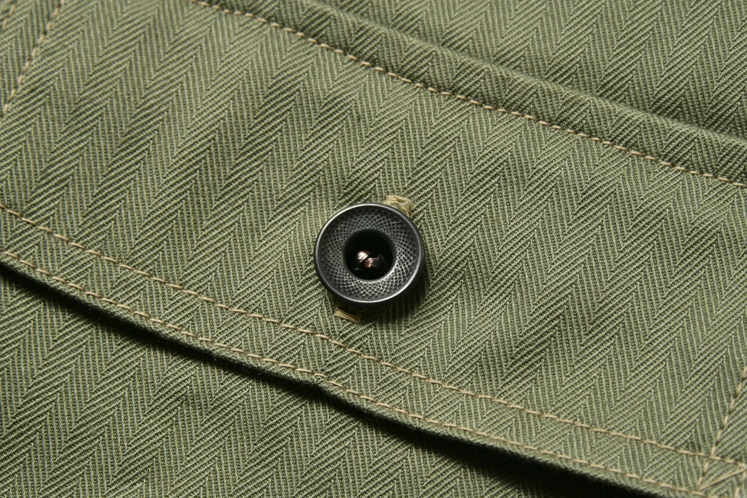 Military-The Real McCoy's P-44 Utility Coat 154 Sage Green