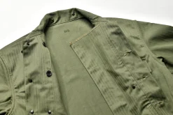Military-The Real McCoy's P-44 Utility Coat 154 Sage Green