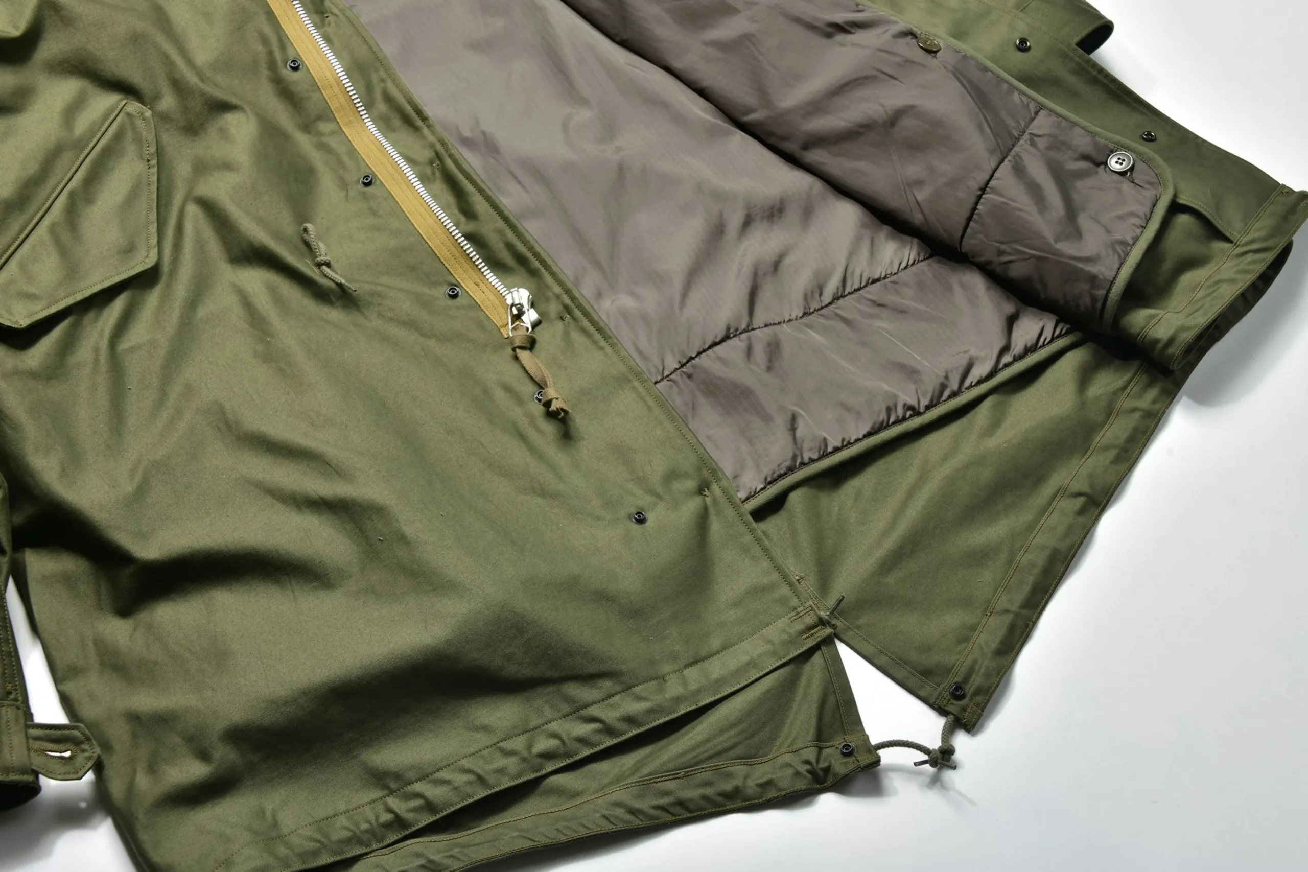 Military-The Real McCoy's Parka, Liner, M-1951 (Fw22) 150 Olive