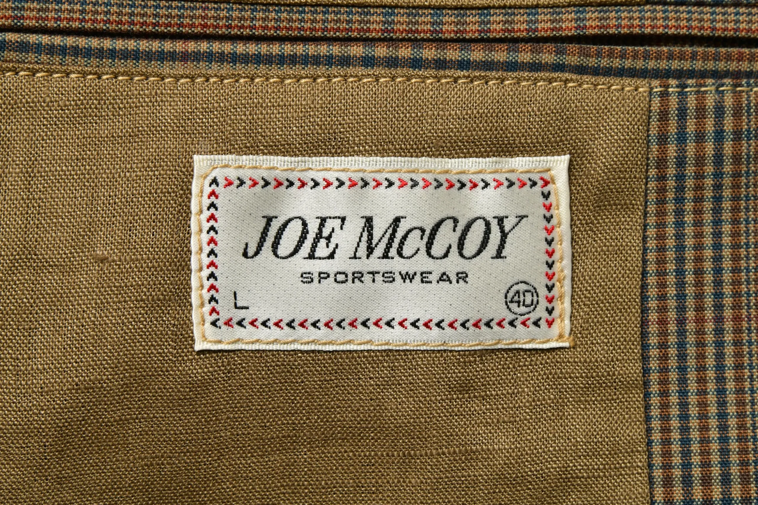 Recreation-Joe McCoy Plaid-Check Rain Weather Coat Brown