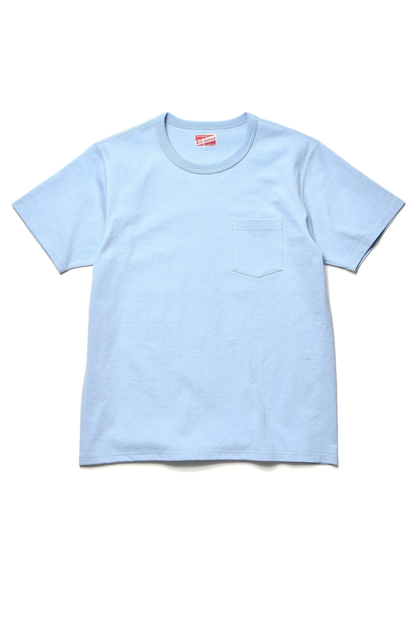 T-Shirts-Joe McCoy Pocket Tee 110 Saxe