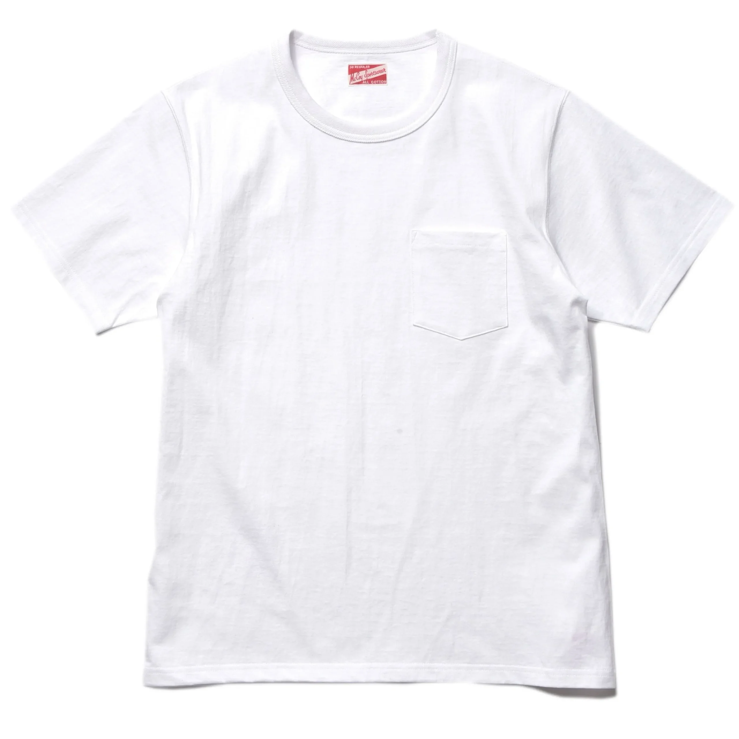 T-Shirts-Joe McCoy Pocket Tee 10 White