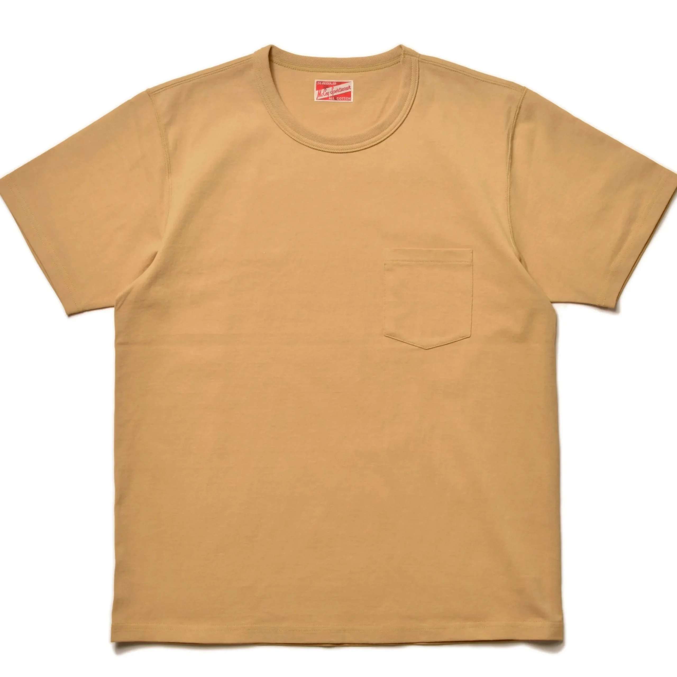 T-Shirts-Joe McCoy Pocket Tee 065 Corn
