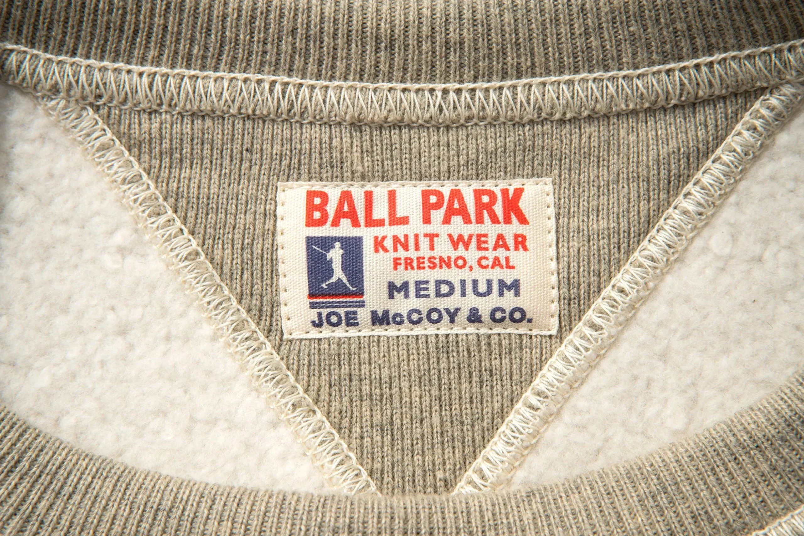 Sweatshirts-Joe McCoy Printed Native Pattern Sweatshirt Oatmeal