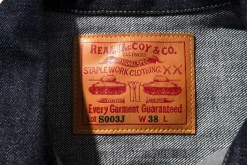 Denim-The Real McCoy's Real Mccoy'S Lot.S003J 141 Indigo