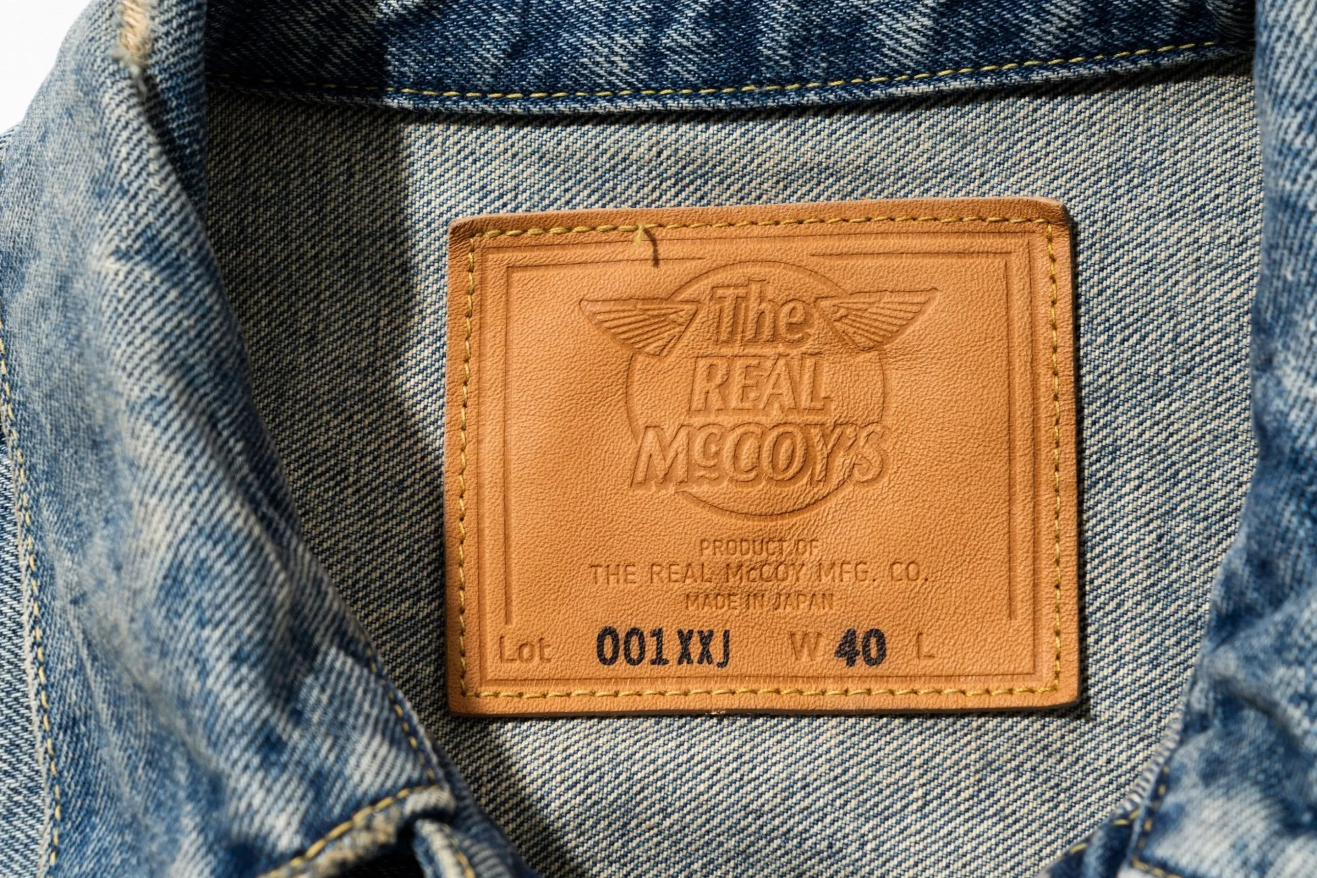 Denim-Joe McCoy Real Mccoy'S Lot.001Xxj / Indian Head Custom