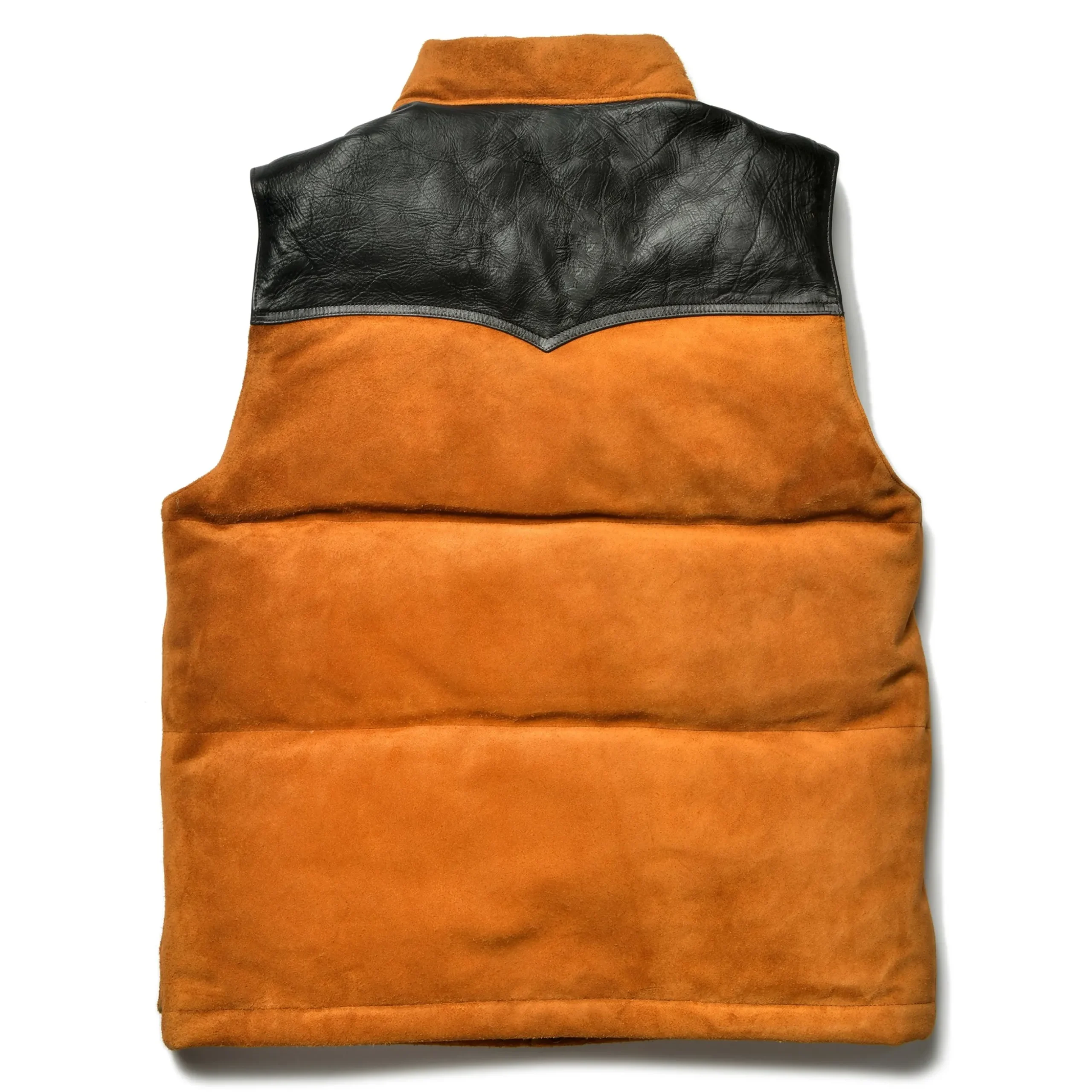 Recreation-Joe McCoy Roughout Down Vest 053 Raw Sienna