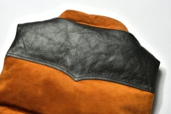 Recreation-Joe McCoy Roughout Down Vest 053 Raw Sienna