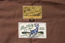Leather-Joe McCoy 30S Leather Sports Jacket / Freeman (Deerskin) Brown