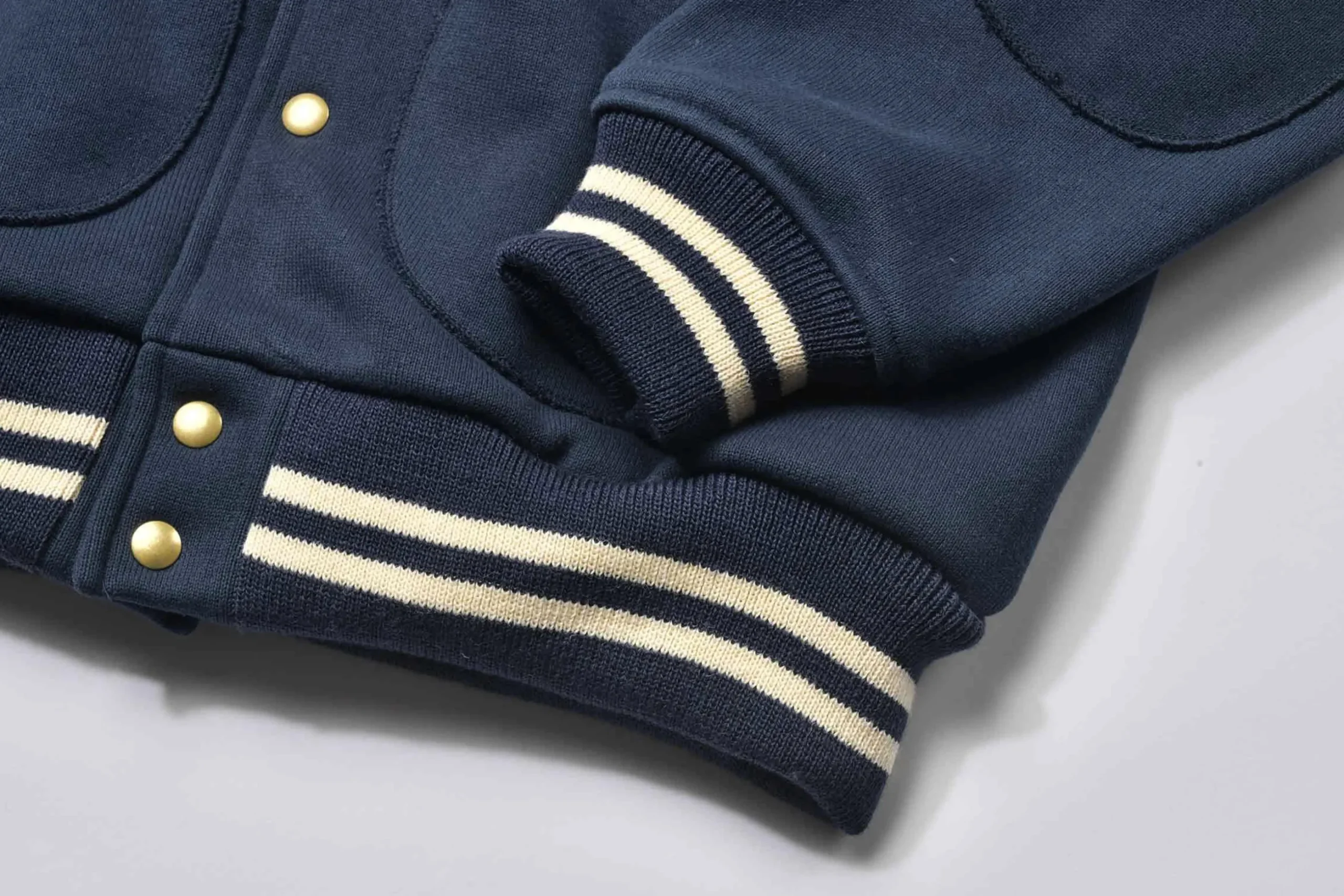 Sweatshirts-Joe McCoy Snap Button Hooded Sweatshirt 124 Midnight Blue