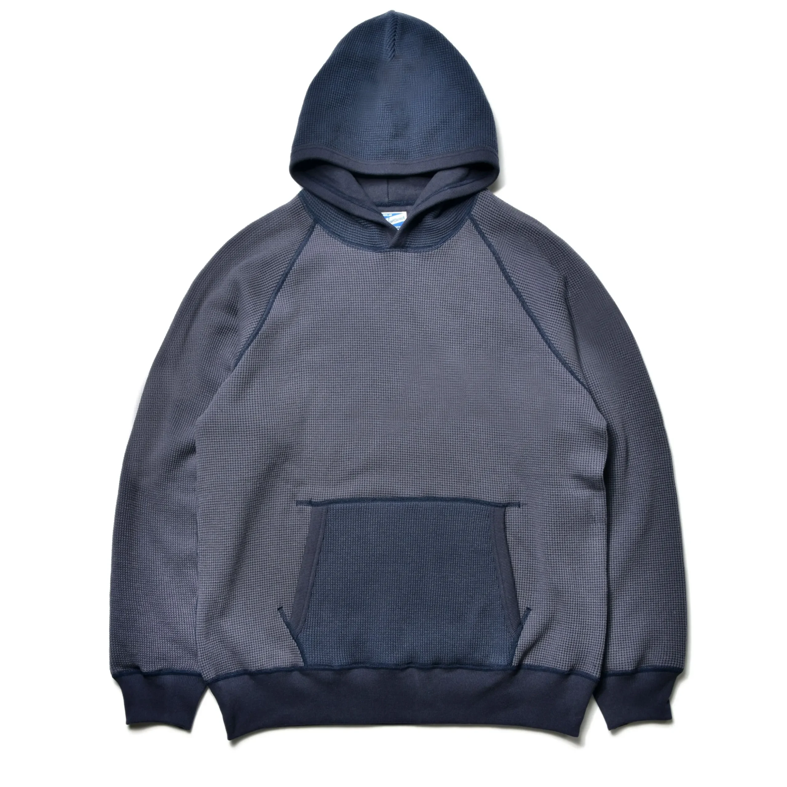 Sweatshirts-Joe McCoy Thermal Sweatshirt (Two-Tone) Navy