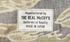 Pants-The Real McCoy's Tiger Camouflage Trousers / Late War 160 Green
