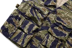 Vests-The Real McCoy's Tiger Camouflage Vest / Tadpole Green