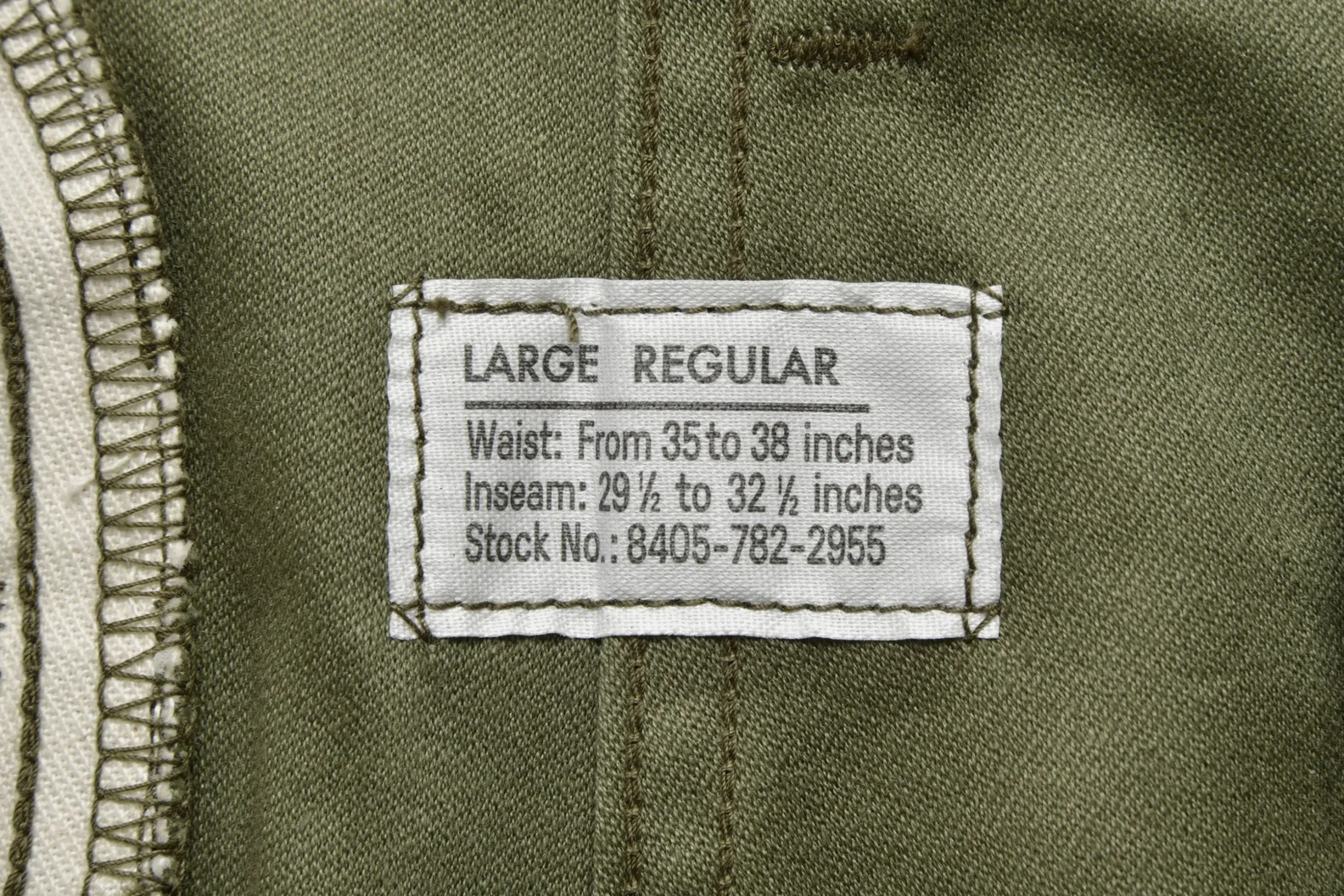 Pants-The Real McCoy's Trousers, Men'S, Field, M-65 150 Olive