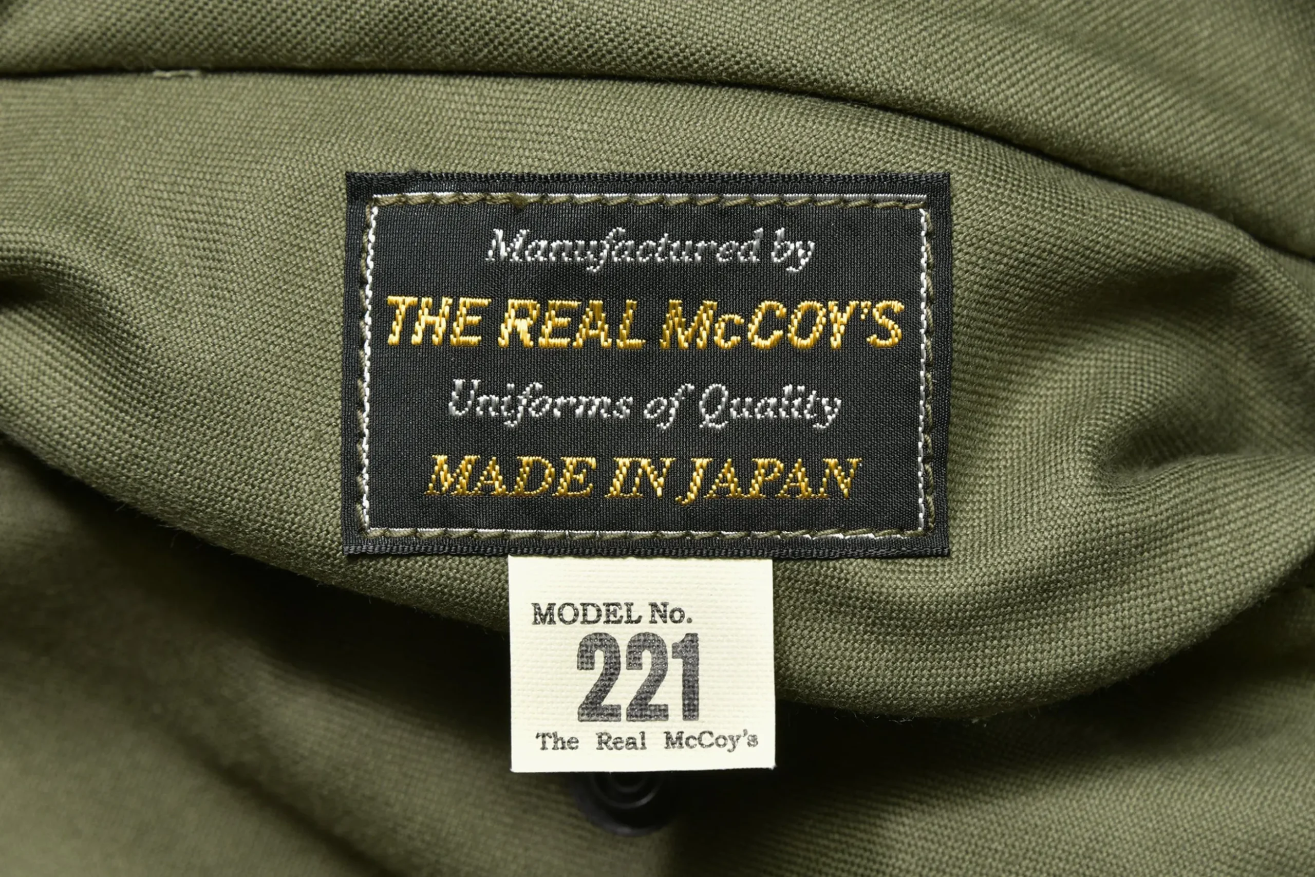Pants-The Real McCoy's Trousers, Men'S, Field, M-65 150 Olive