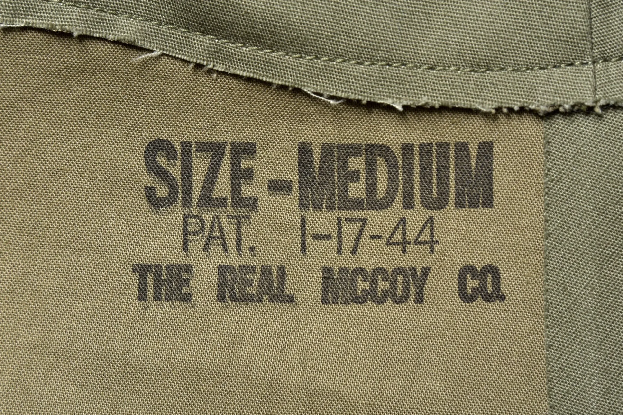 Pants-The Real McCoy's Trousers, Wet Weather 150 Olive