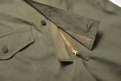 Pants-The Real McCoy's Trousers, Wet Weather 150 Olive